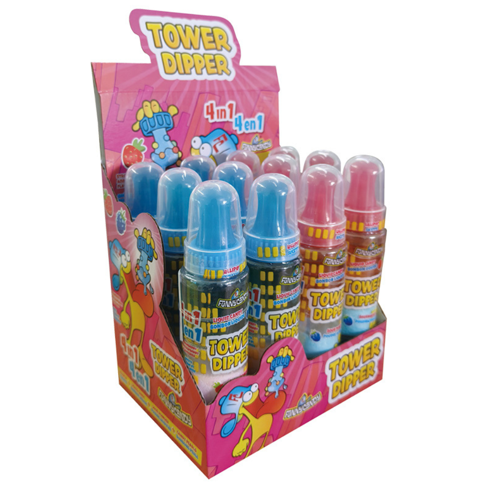 Dipper torre de caramelos divertido (12 piezas)