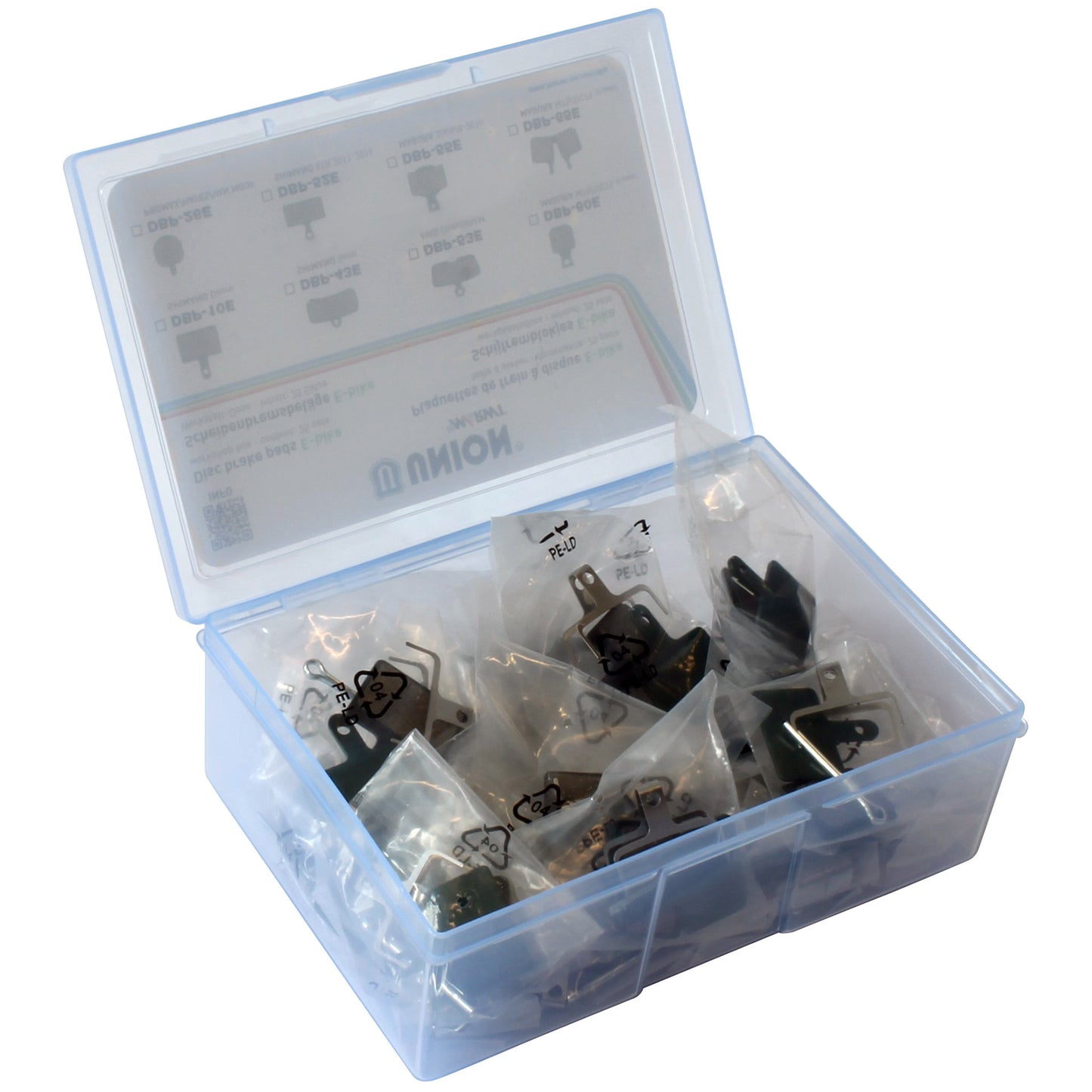 Marwi Bloque de freno de disco orgánico DBP-44 para Avid Elixir (envasado de taller de 25 piezas)