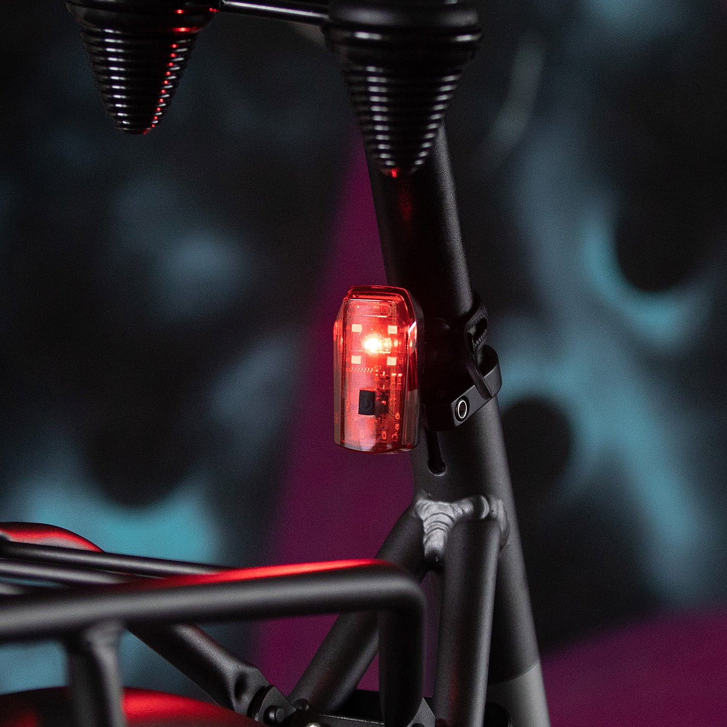 Luz de luz trasera de urbana recargable de luz de freno trasero