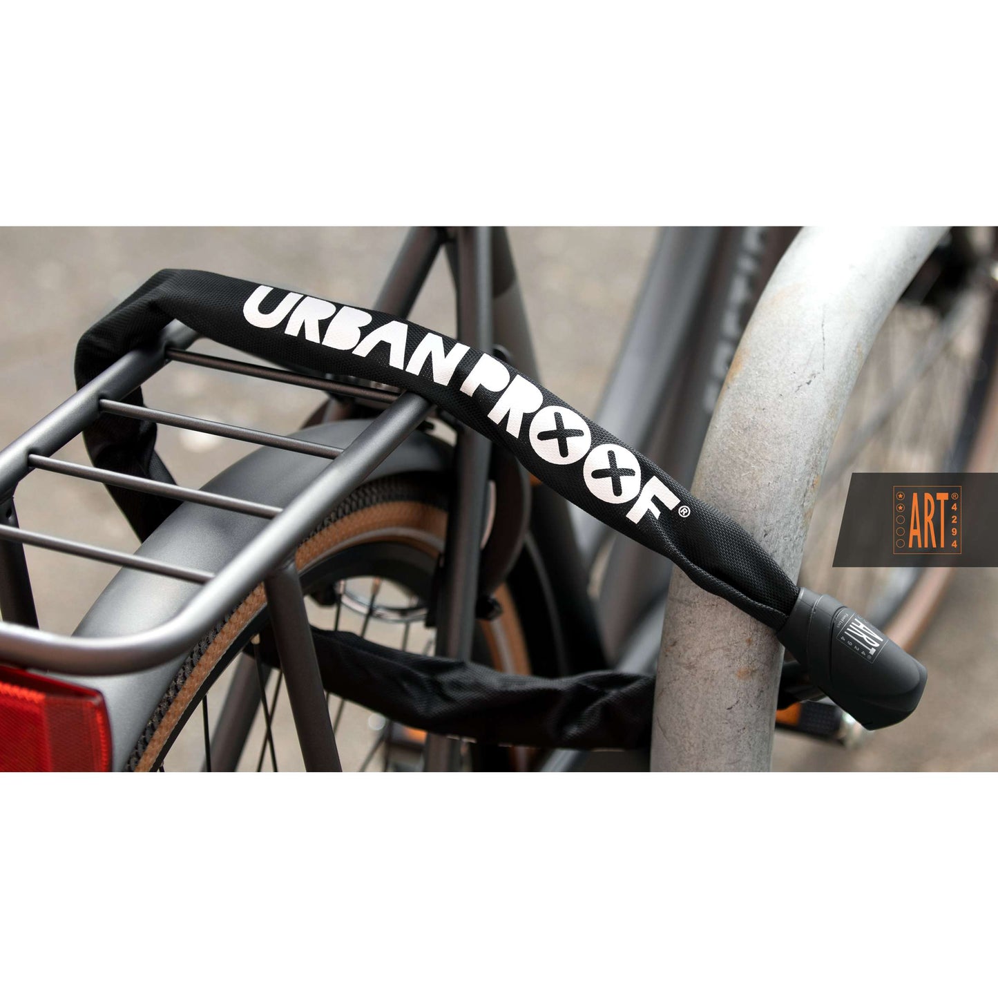 Urbanproof Chain Lock Art2 8mm 100 cm nero