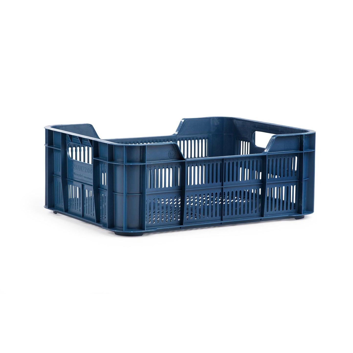 Crate di bicicletta a prova urbana Helsinki Plastic 11L 40x30x15 cm d. blu