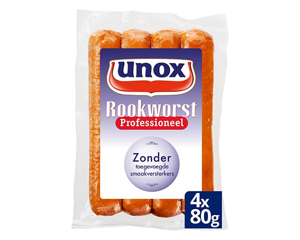 Salsiccia affumicata Unox professionale (48x 80gr)