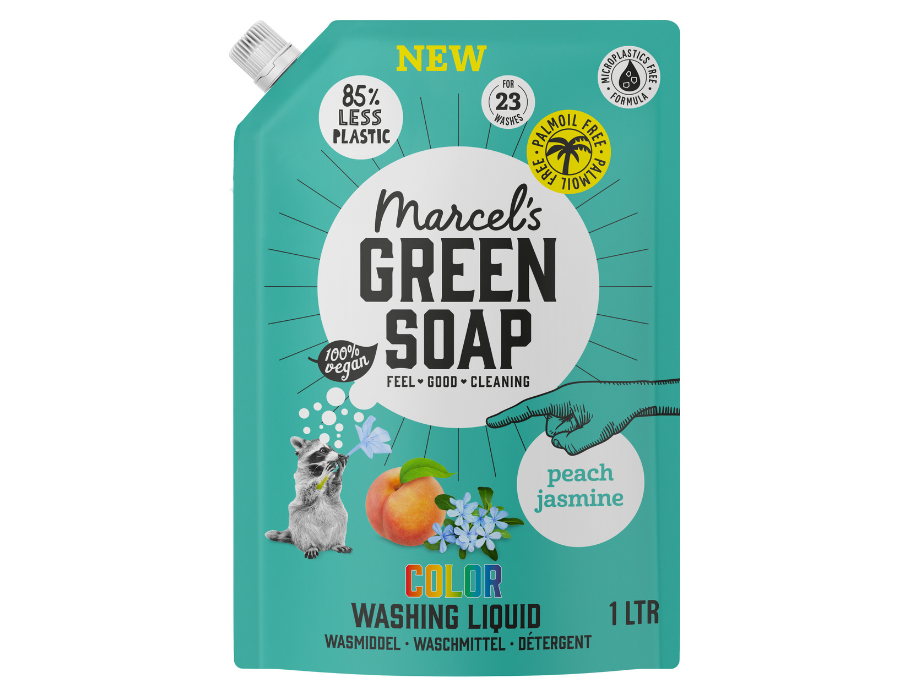 Marcels Green Soap Detergente Colore Blue Jasmine Riemit 1 litro