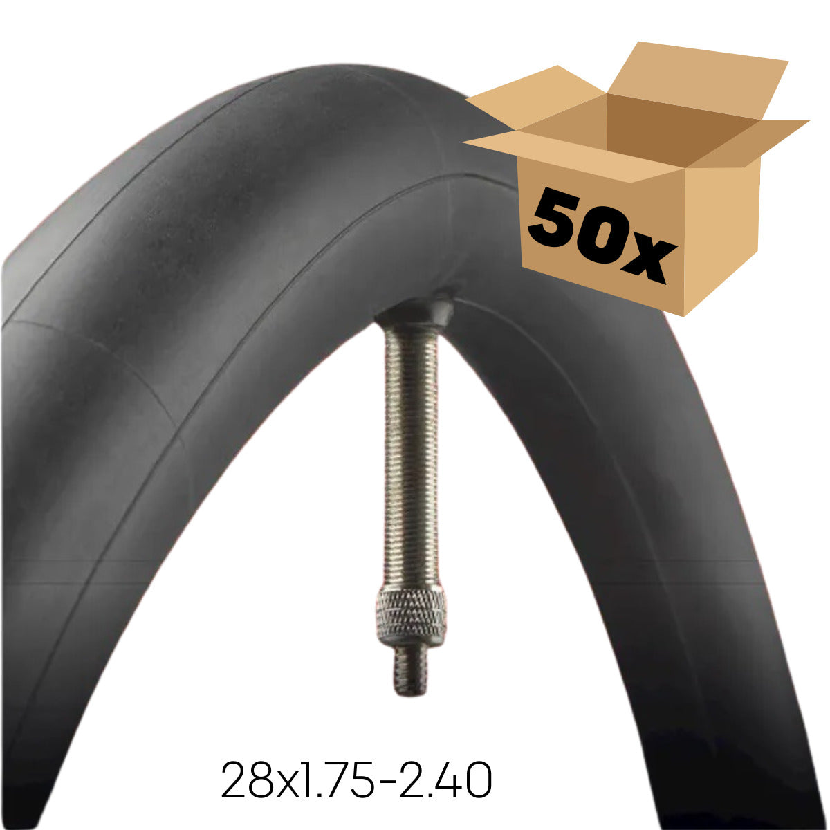 Vredestein binnenband 28x1.75-2.40 hv 40mm wp (50)