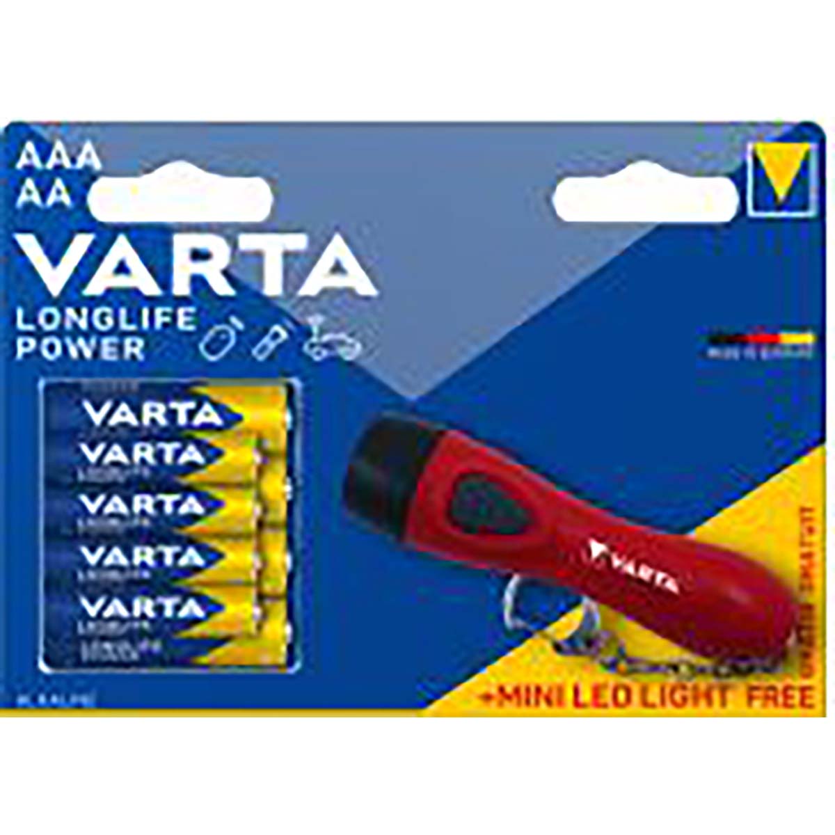 Batt VA LR6 LR03 4 AA + 4 AAA M Mini LED LED