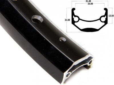 Ryde Velg 20x1.75 406 Andra 40 Black 36