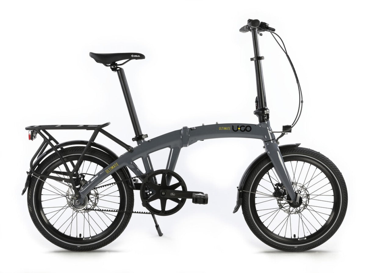 Cintura per bici pieghevole Ugo Ultimate A2 Cool Grey