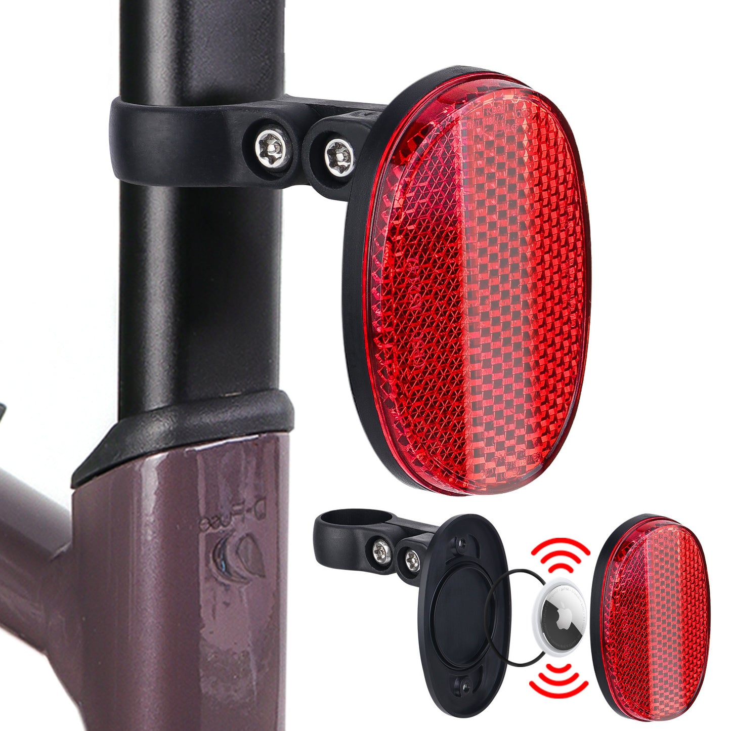 Riflettore per bicicletta Volkano per tracciare tag