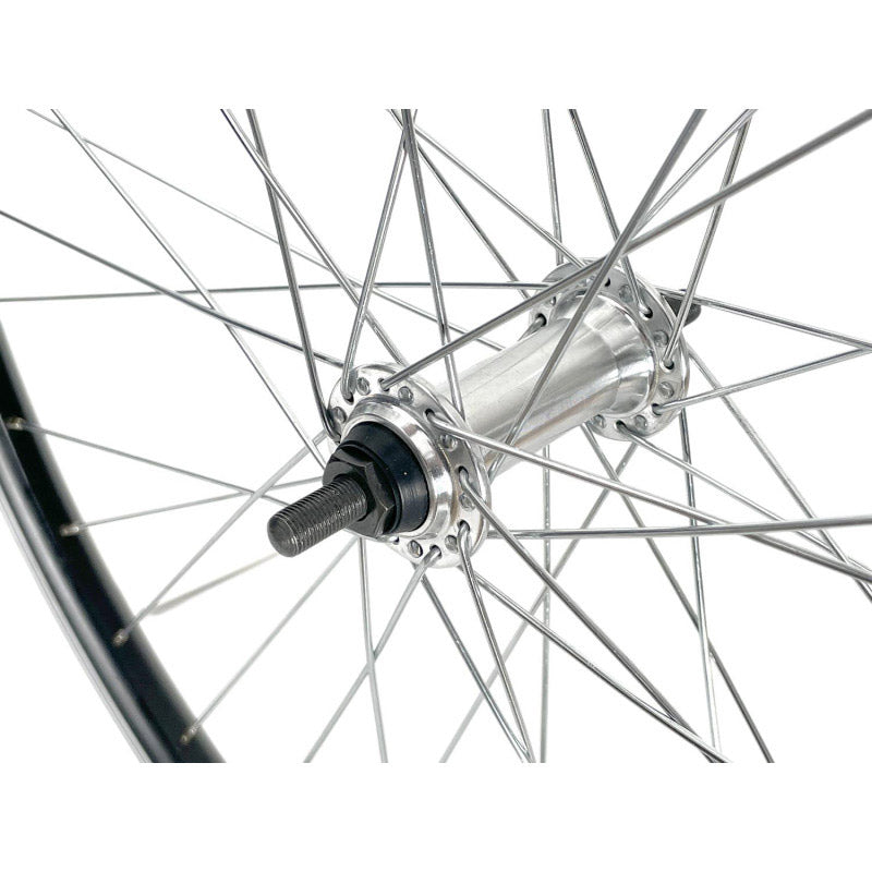 Ruota anteriore in velox Mach1 M110 28 Asse fisso urbano nero