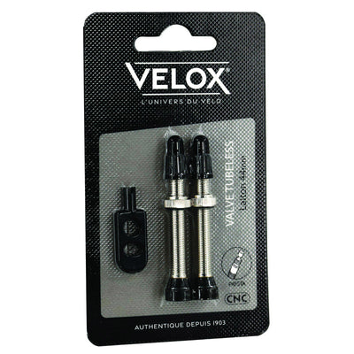 Velox Valiel Tubeless Presta 44mm Brass (2st)