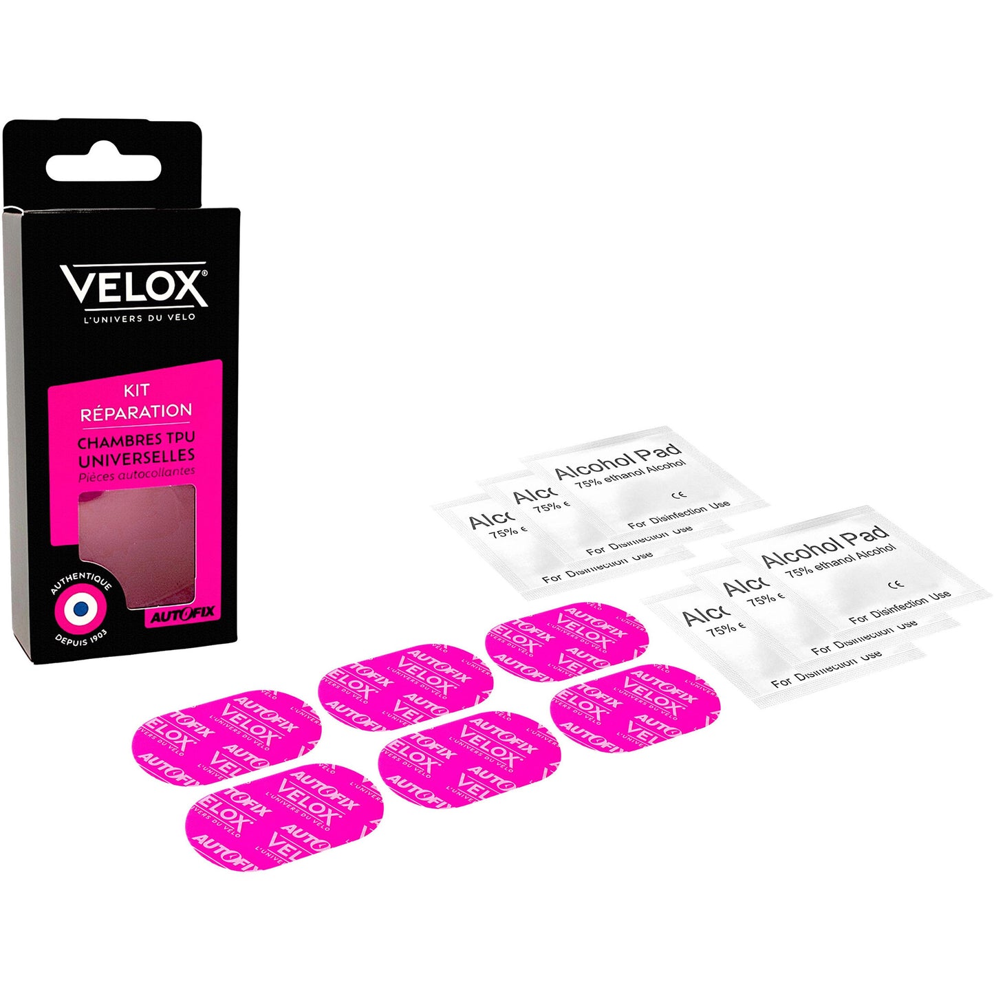 Kit de reparación de neumáticos Velox neumáticos TPU autoadhesivos