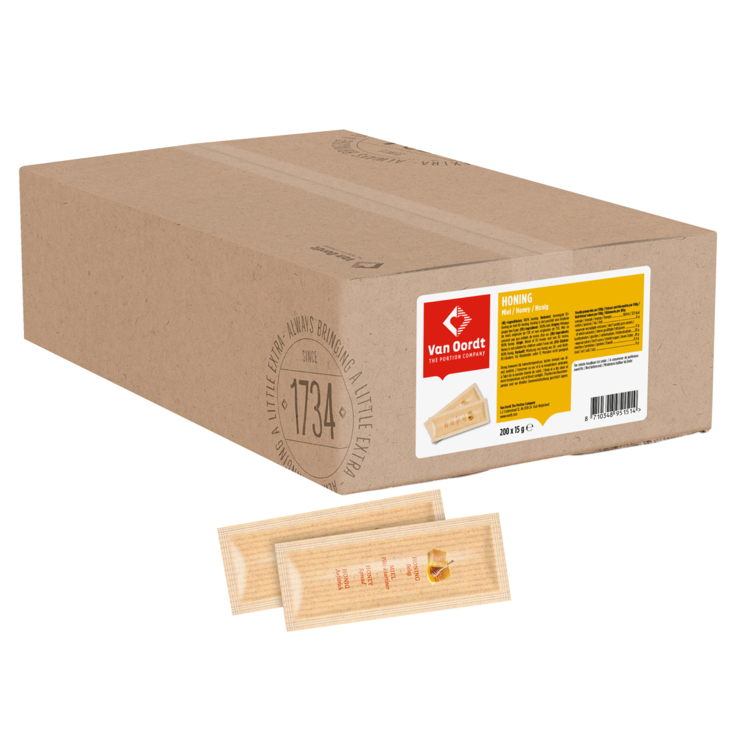 Bustina di miele Van Oordt (200x 15g)