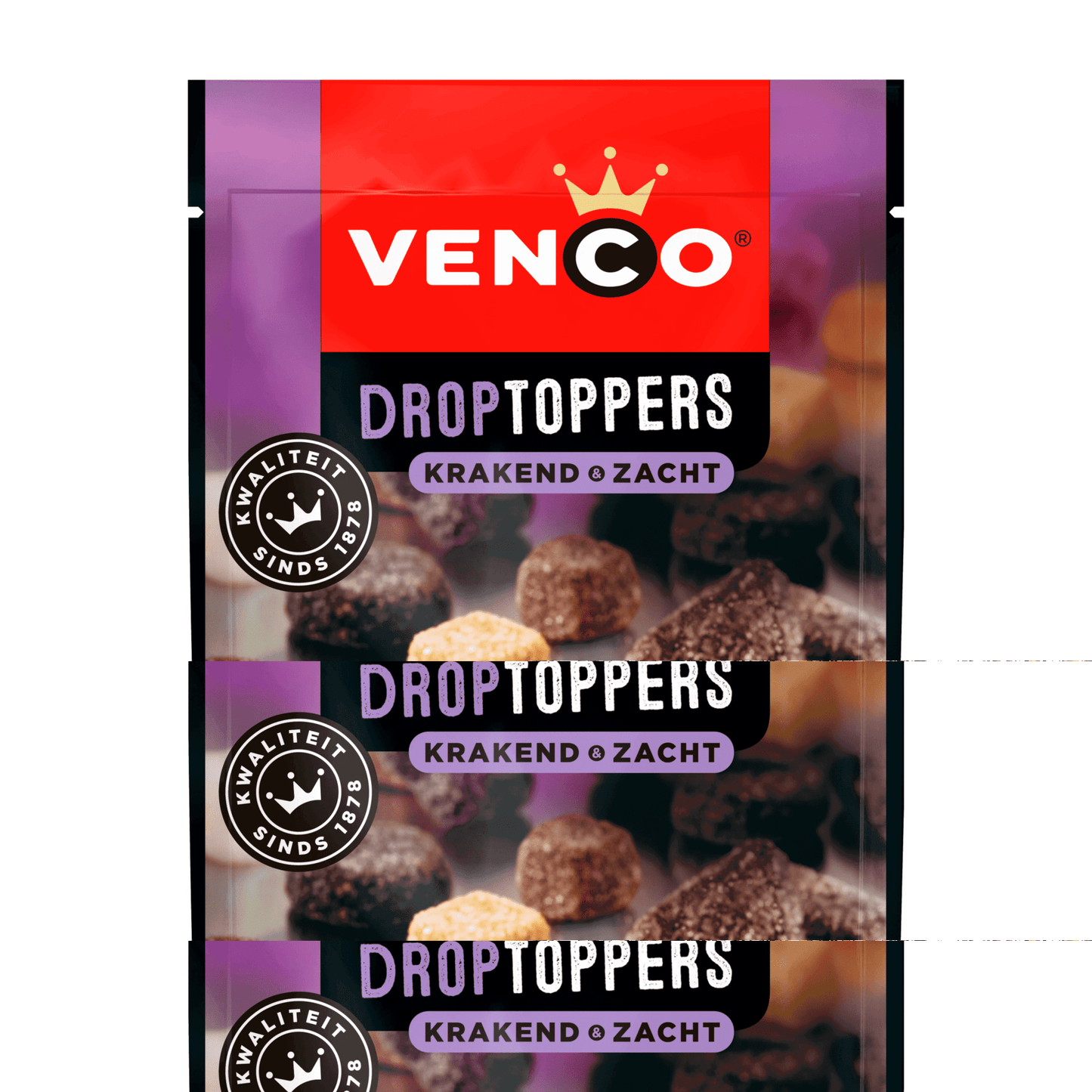 Venco drop toppers cracking borsa morbida (10x 215gr)