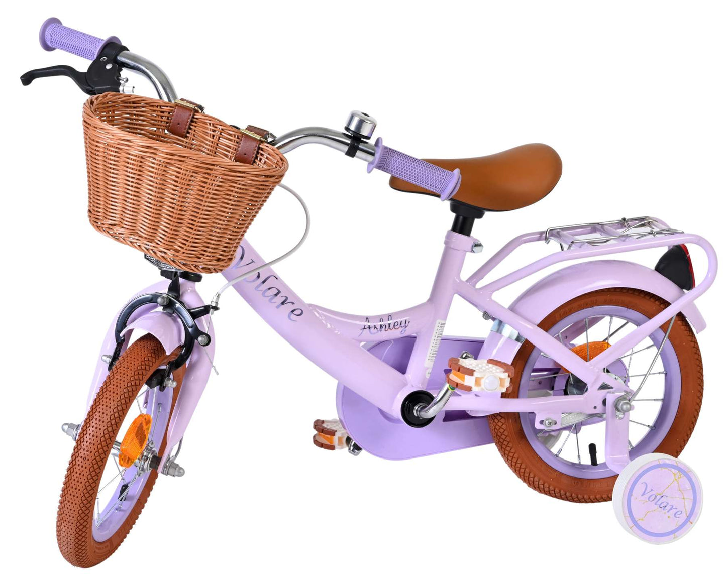 Bicicletta per bambini Volare Ashley - ragazze - 12 pollici - lilla
