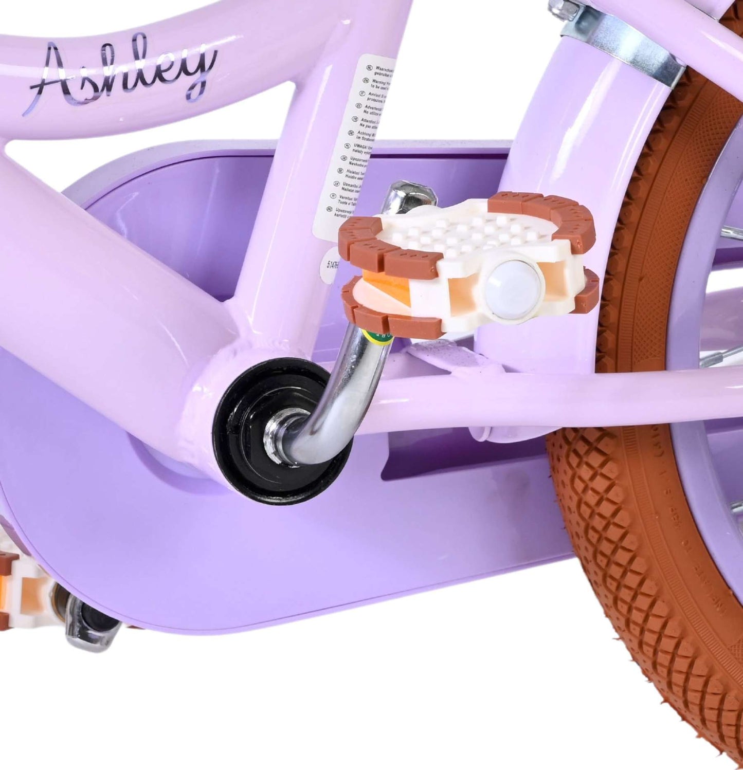 Bicicletta per bambini Volare Ashley - ragazze - 14 pollici - lilla