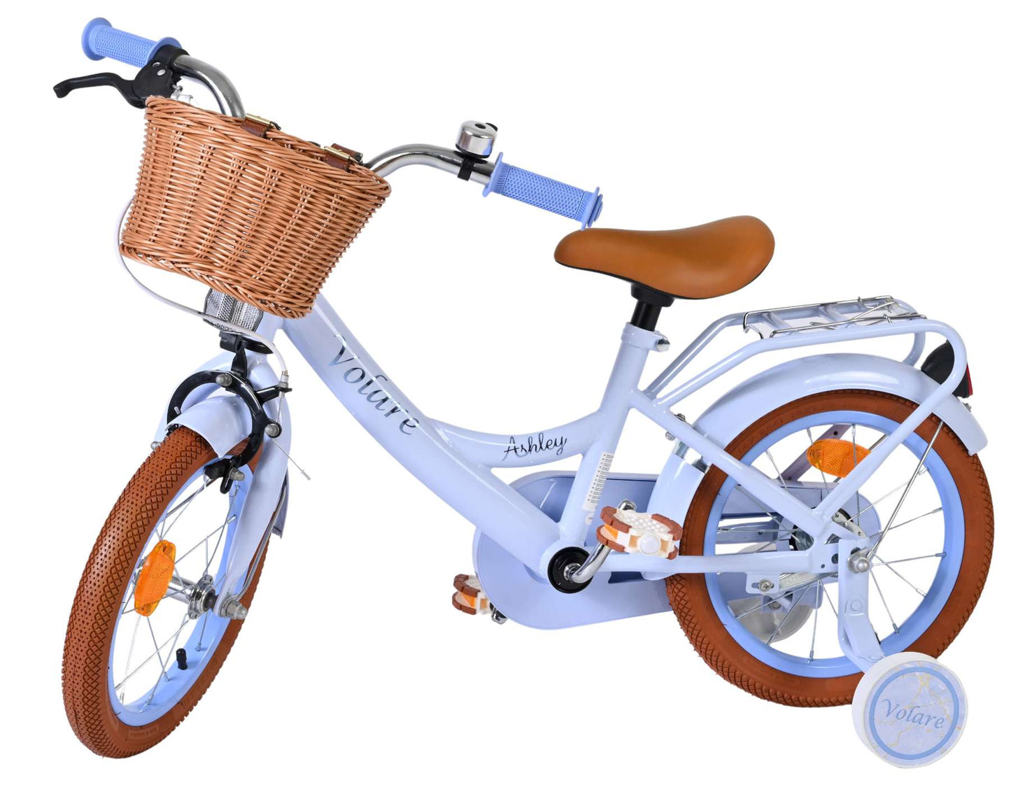 Bicicletta per bambini Volare Ashley - ragazze - 14 pollici - blu pastello