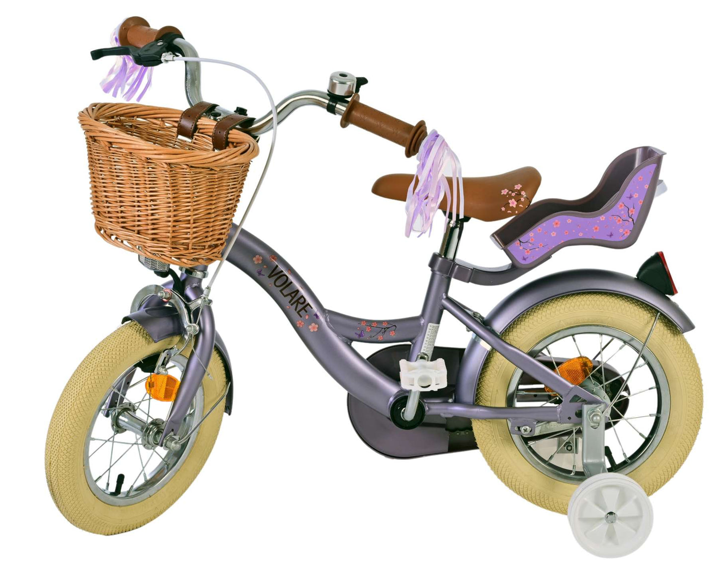 Vuorare Blossom per bambini ragazze da 12 pollici viola