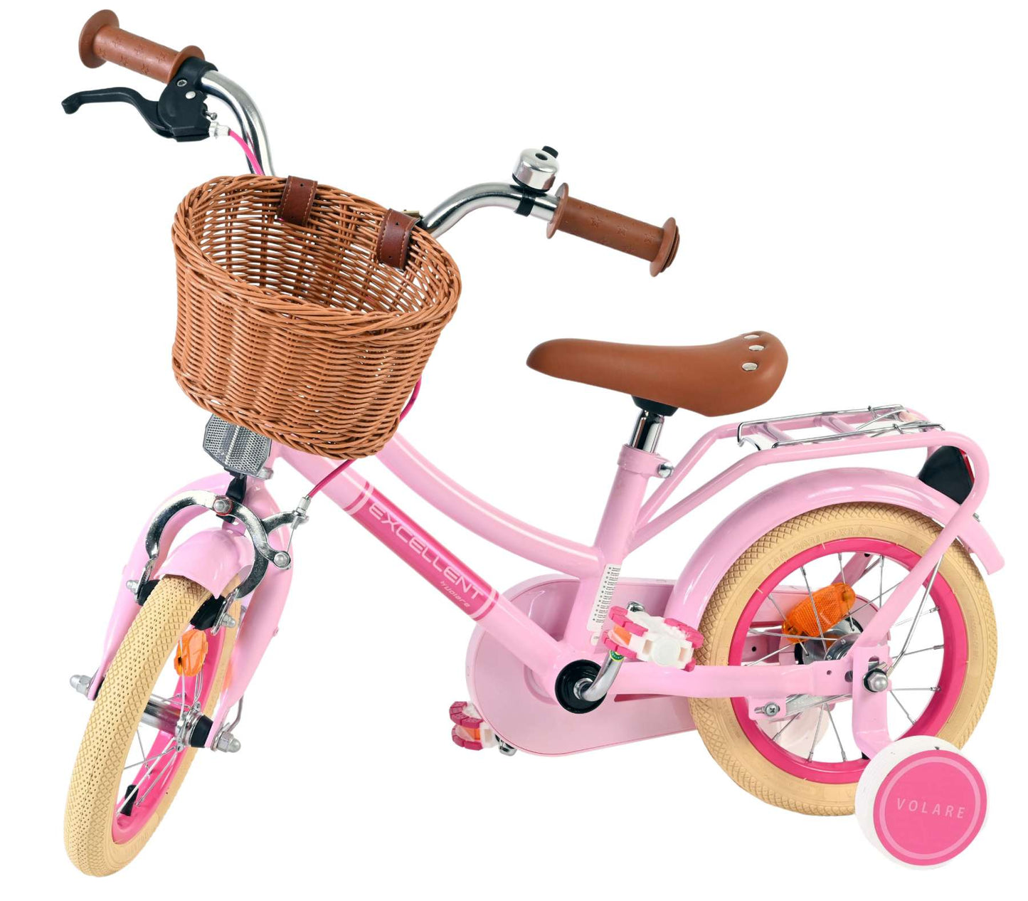 Ottima bicicletta per bambini Volare - ragazze - 12 pollici - rosa