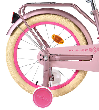 Volare excellent kinderfiets - meisjes - 18 inch - mat roze