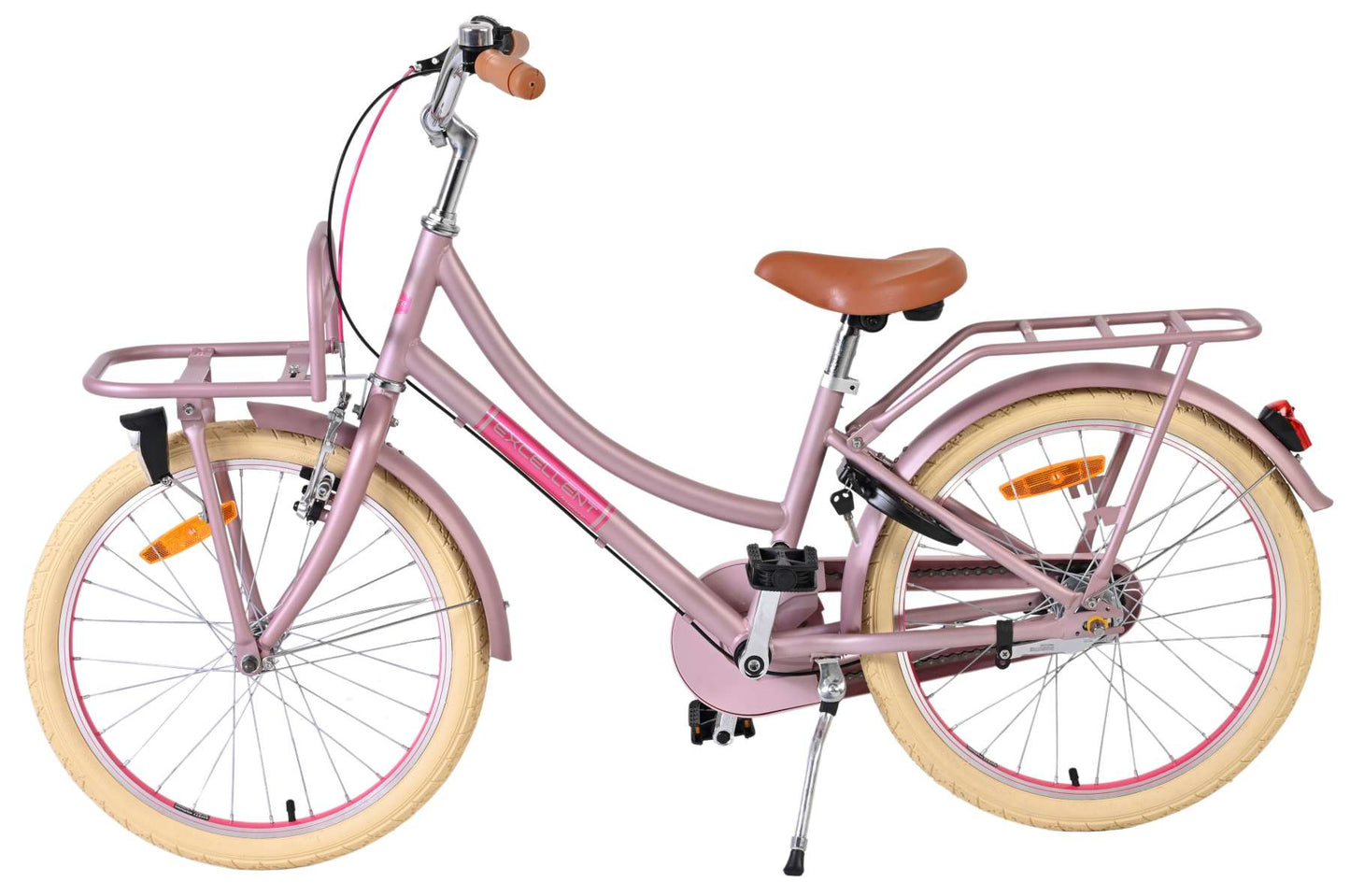 Excelente bicicleta para niños Volare - niñas - 20 pulgadas - rosa mate - 3 marchas