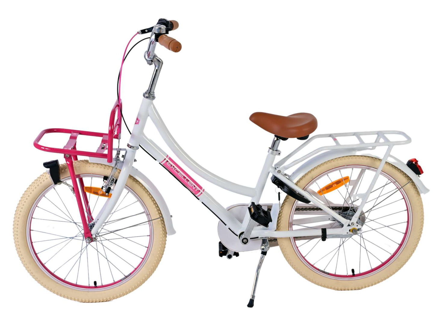 Volare Volare Kinderfiets Meisjes 20 inch Wit 3 versnellingen