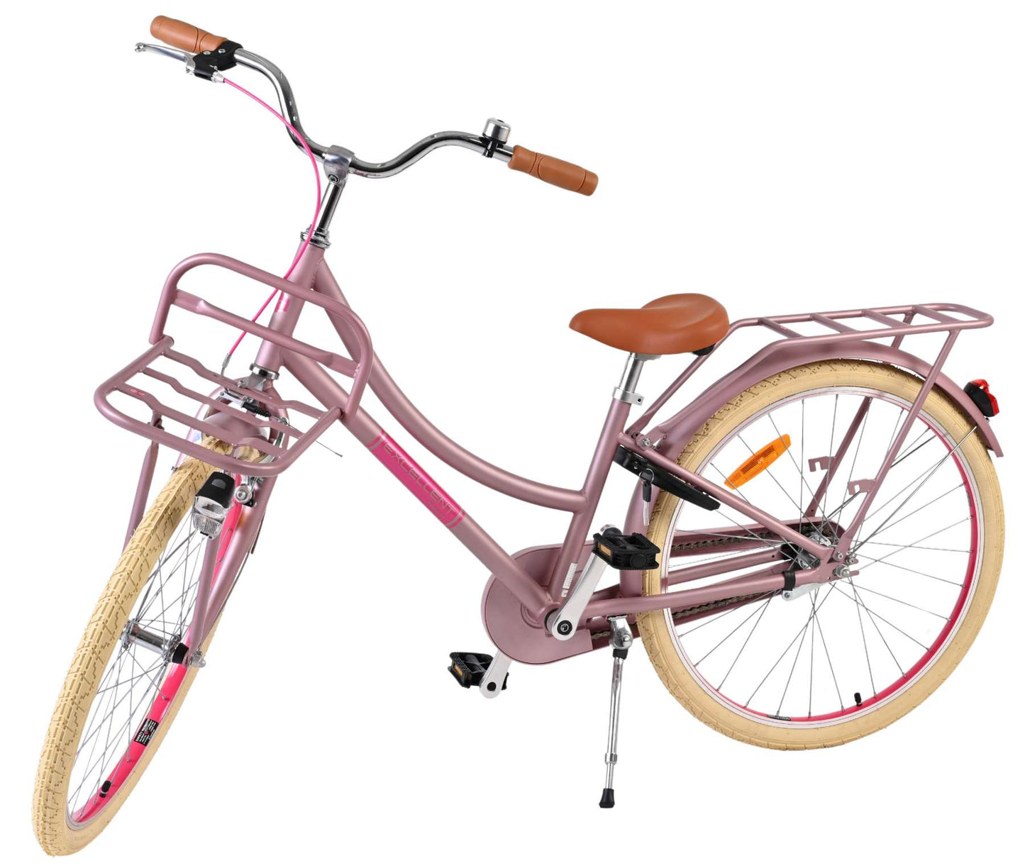 Ottima bicicletta per bambini Volare - ragazze - 24 pollici - rosa opaco