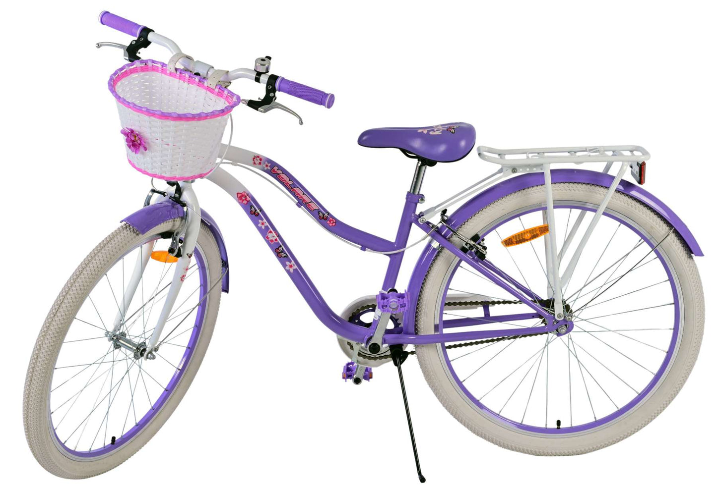 Volare adorabili bambini per bambini da 26 pollici viola freni a due mani