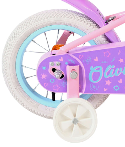 Bicicletta per bambini Volare Olivia - ragazze - 12 pollici - rosa