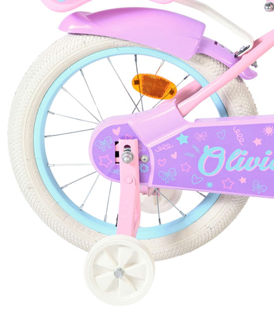 Bicicletta per bambini Volare Olivia - ragazze - 16 pollici - rosa