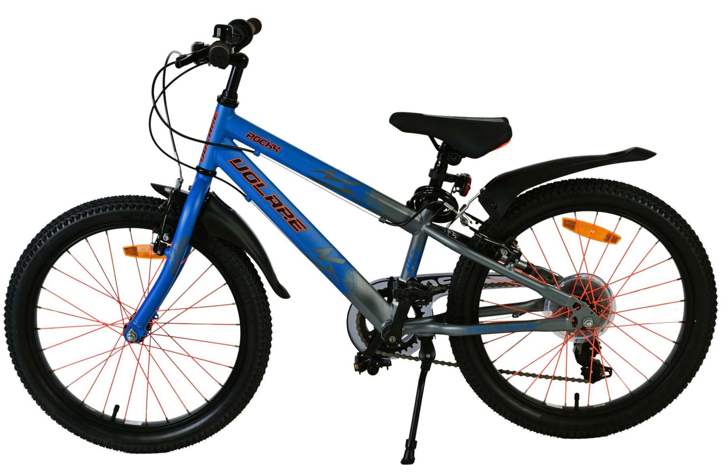 Vlatare Rocky Children's Bicycle's Bicycle da 20 pollici 7 velocità blu