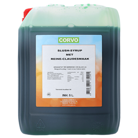 Sciroppo per granita Corvo puro claude (5 litri)