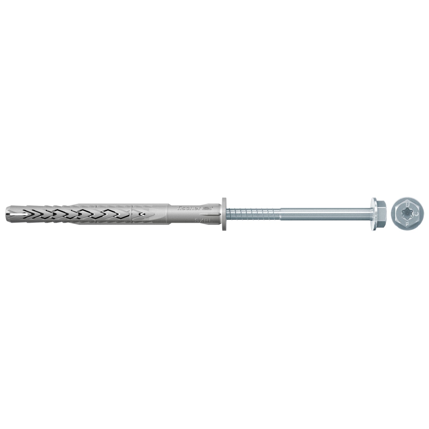 Taco de construcción Fischer sxrl 8 x 60 cabeza hexagonal - 540127 - 50 pieza(s) - 540127