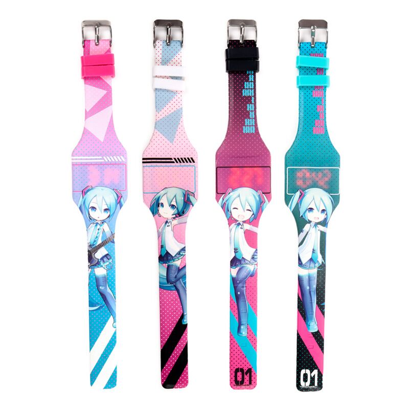 Reloj Hatsune Miku Silicone Digital