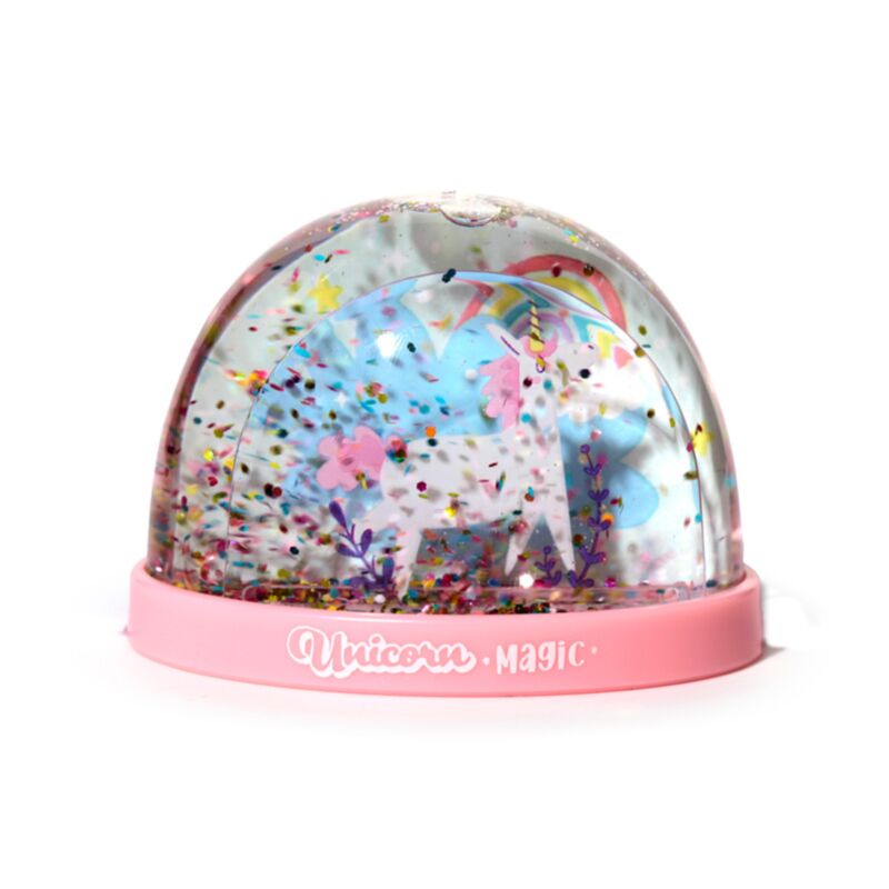 Unicorn Magic Medium glitter Snow Globe