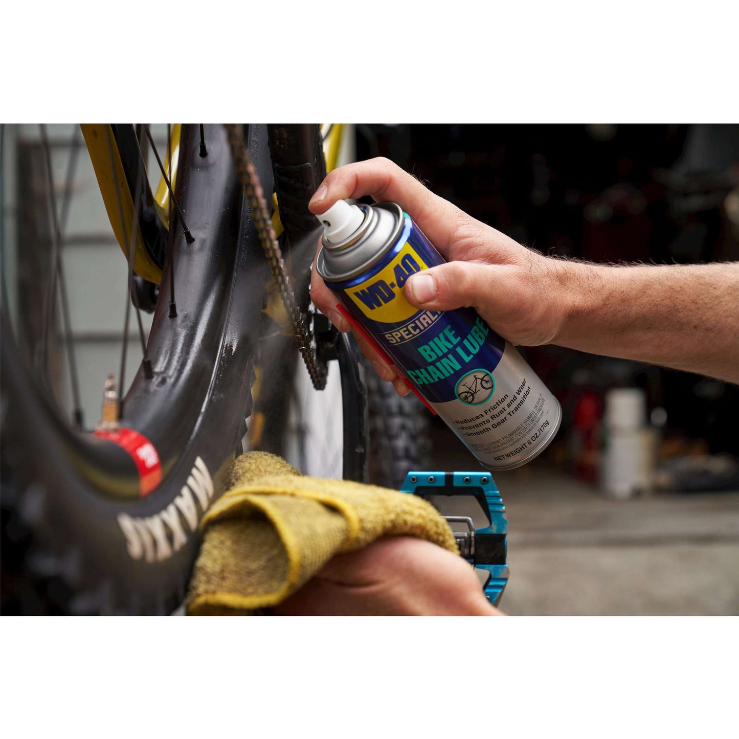 WD40 Spray de collar de bicicleta especializada 250 ml