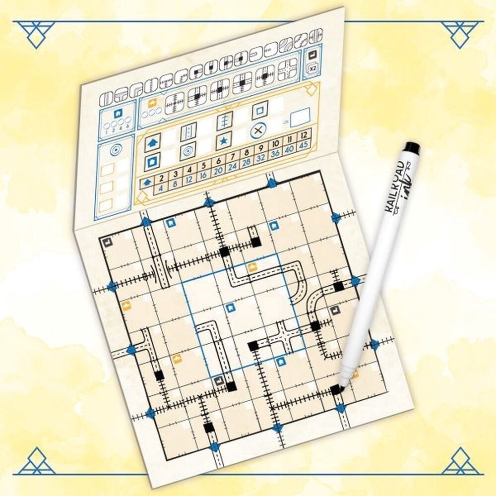 White Goblin Games Railroad Ink (versione Golden Yellow)