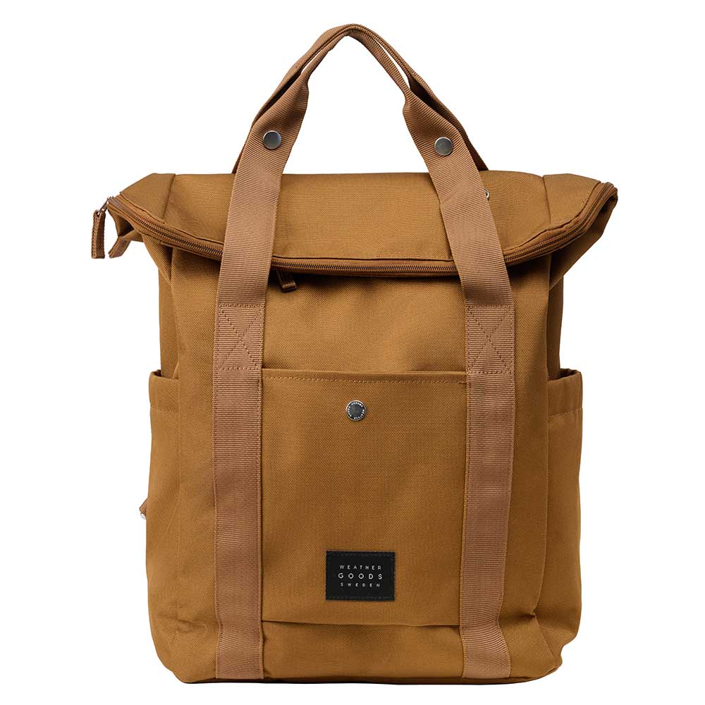 Weathergoods Suecia mochila urbana bikepack xl toffee