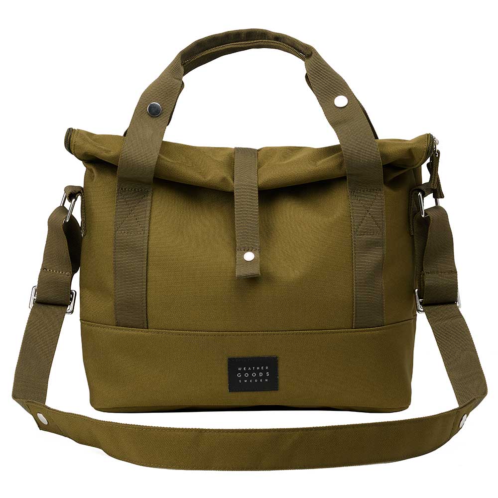 Weathergoods Sweden borsa a tracolla city bike satchel oliva