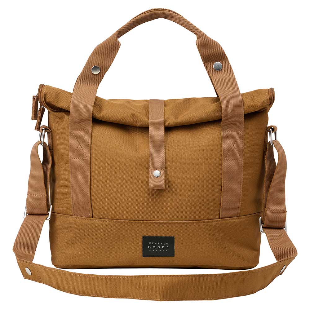 Weathergoods Sweden borsa a tracolla city bike satchel toffee