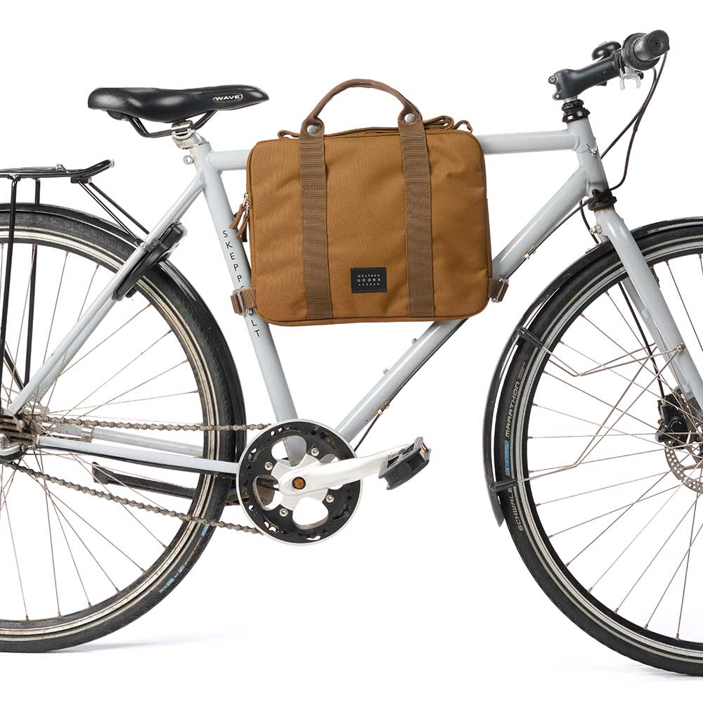 Weathergoods suecia bolso city framebag toffee