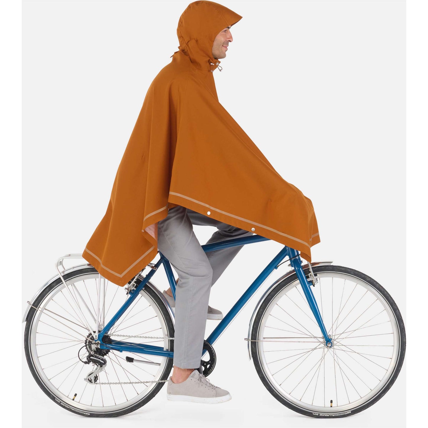 Weathergoods sweden poncho imbris copper s m