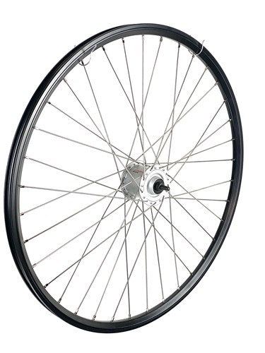 Ruota anteriore 28 pollici 622 Black Hub -Dynamo Spaak 13