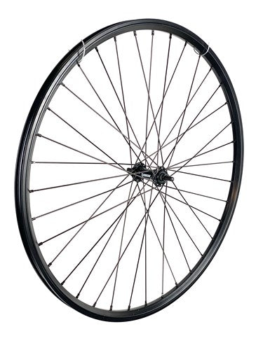 Ruota anteriore 28 pollici 622 Black Black Spoke (Cargo)