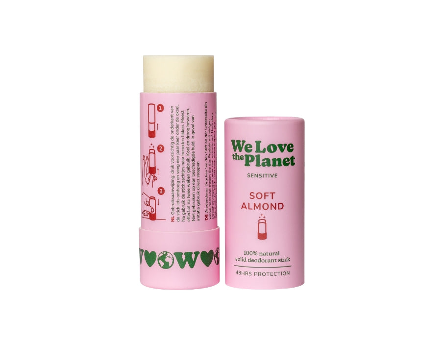 Nos encanta el planeta Deo Stick Soft Almond - Sensitive - 40g