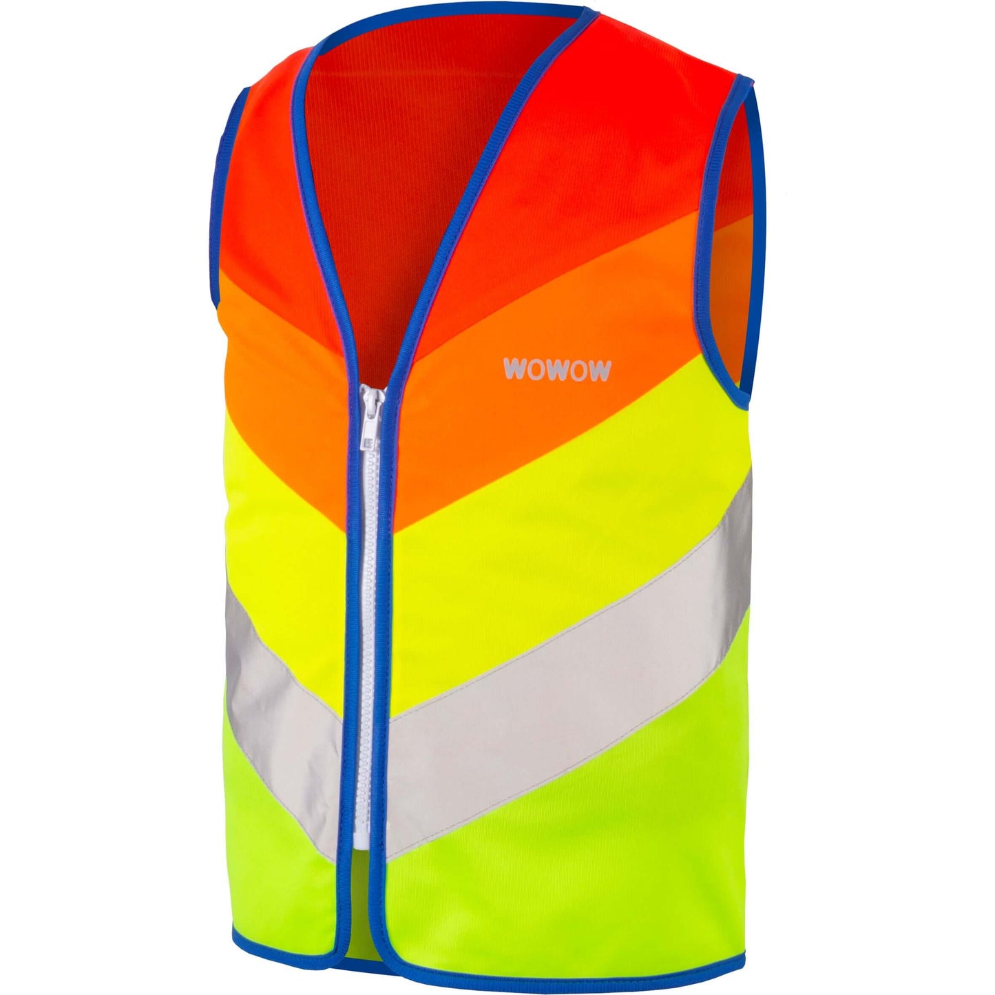 Wowow gilet per bambini arcobaleno combo rosso m