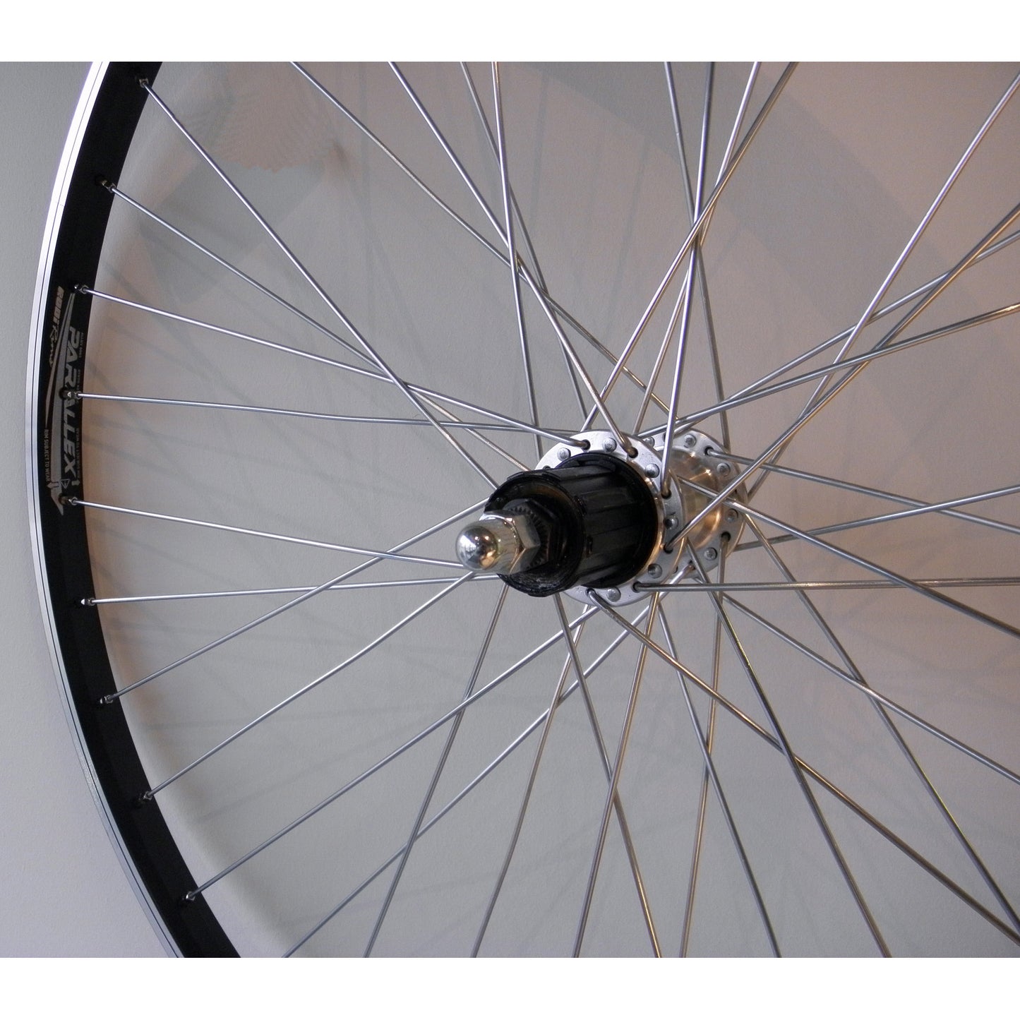 Rueda trasera 28-15 8-13 8 622 Cass 8V 9V FIJA ALU NEGRO