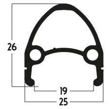 Roland Rueda trasera 28 Euroline FHQC400