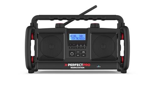 Workstation Perfectpro dab+ fm bluetooth usb (lettore caricatore) ricaricabile ip65 (u)