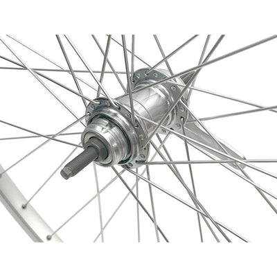 Velox achterwiel mach1 m110 28 remnaaf zilver