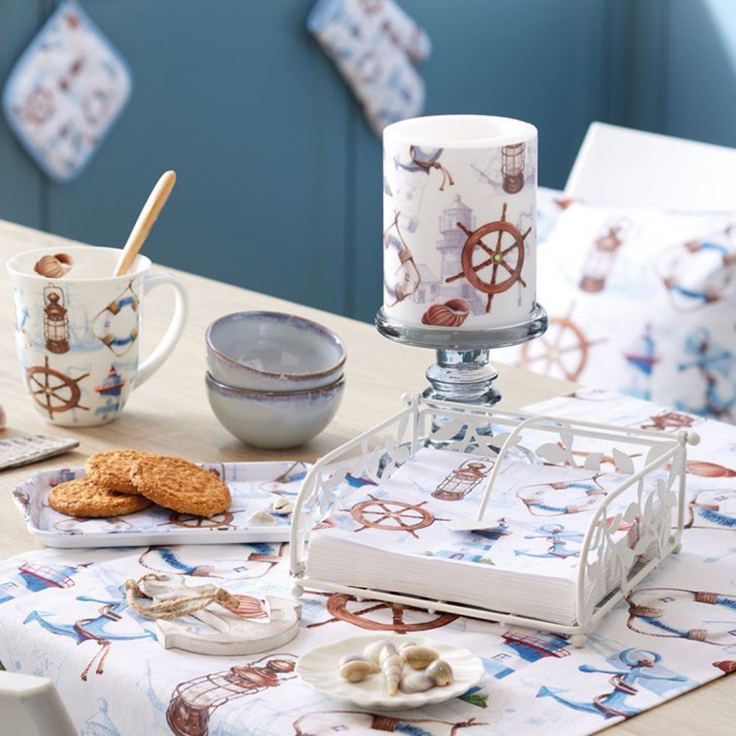 Fodera cuscino Ambiente benvenuto a bordo 50x30